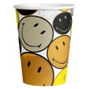 Emoji  Smiley Originals paper cup 8 pcs 250 ml