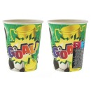 Football Goal paper cup 6 pcs 270 ml