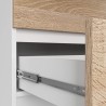 KOMODA K160 10SZ CLP PK BIAŁY / SONOMA