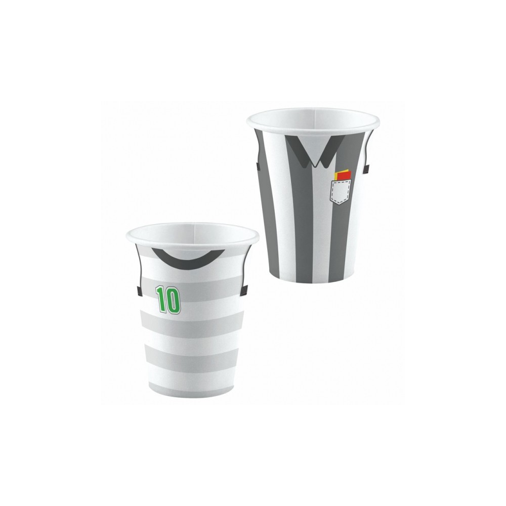 Football Kicker Party paper cup 8 pcs 250 ml