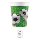 Football Soccer Field paper cup 8 pcs 200 ml FSC