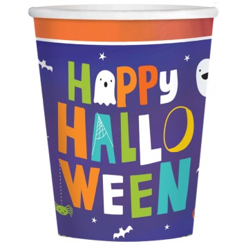 Halloween Friends paper cup 8 pcs 250 ml