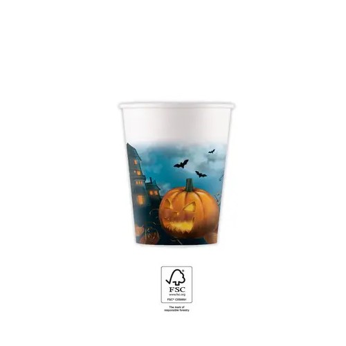 Halloween Sensations paper cup 8 pcs 200 ml FSC