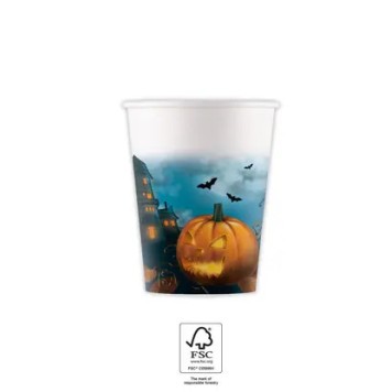 Halloween Sensations paper cup 8 pcs 200 ml FSC