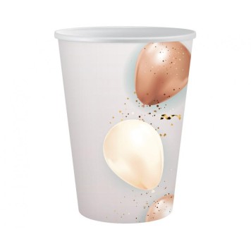 Happy Birthday Balloon Happy Birthday Paper Cup 6 pcs 250 ml