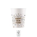 Happy New Year Flares Happy New Year paper cup 8 pcs 200 ml FSC