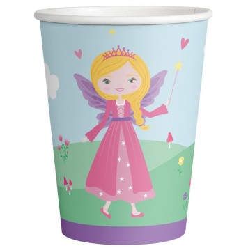 Princess Spell paper cup set of 8, 250 ml