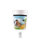 Pirate Island paper cup 8 pcs 200 ml FSC