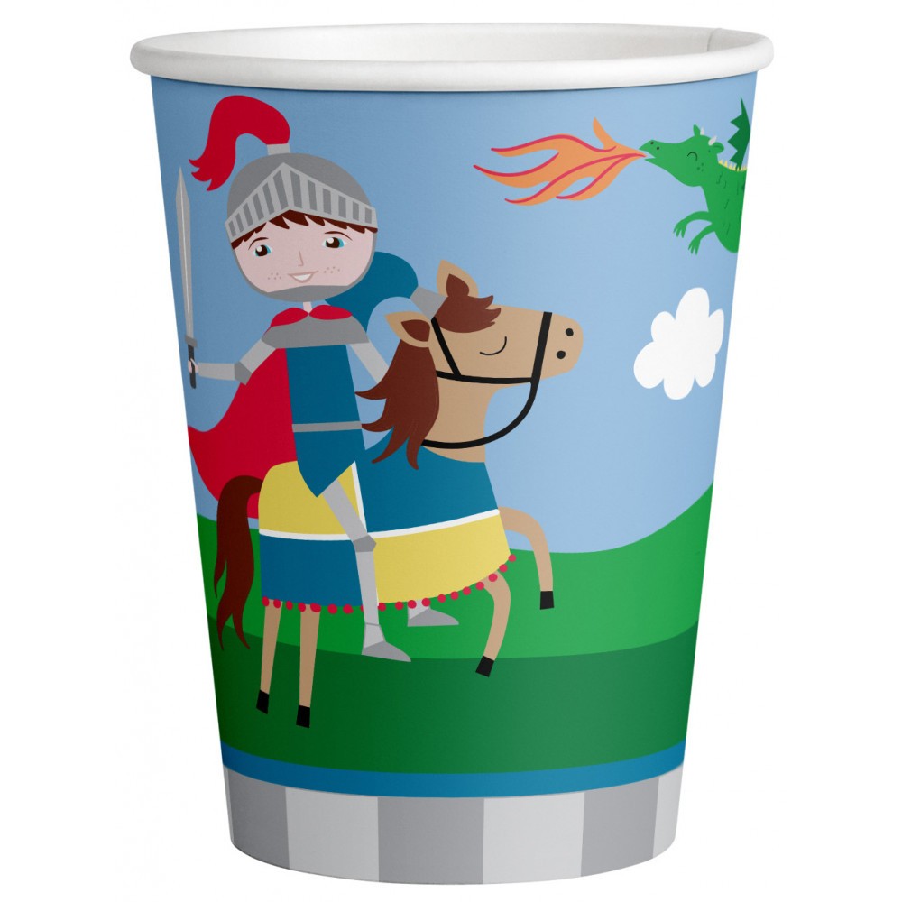 Knights Protect Knight paper cup 8 pcs 250 ml