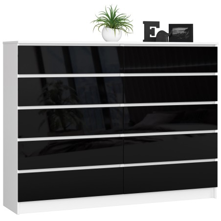 KOMODA K160 10SZ CLP PK CZARNY POŁYSK