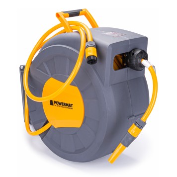 AUTOMATYCZNY BĘBEN ZWIJACZ NA WĄŻ OGRODOWY PM-ABNW-35M