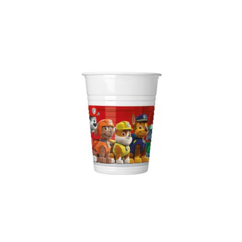 Paw Patrol Ready For Action plastic cup 8 pcs 200 ml