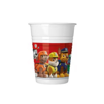 Paw Patrol Ready For Action plastic cup 8 pcs 200 ml