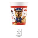 Paw Patrol Ready For Action paper cup 8 pcs 200 ml FSC