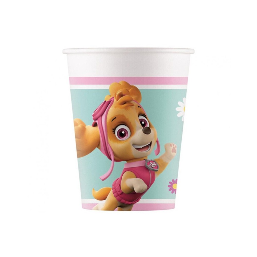 Paw Patrol Skye and Everest paper cup 8 pcs 200 ml FSC