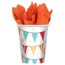 Barnyard Ranch paper cup 8 pcs 250 ml