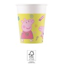 Peppa Pig Messy Play paper cup 8 pcs 200 ml FSC