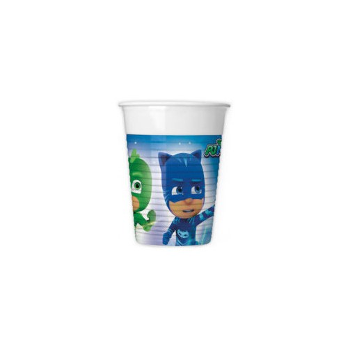 PJ Masks Trio plastic cup set of 8 200 ml