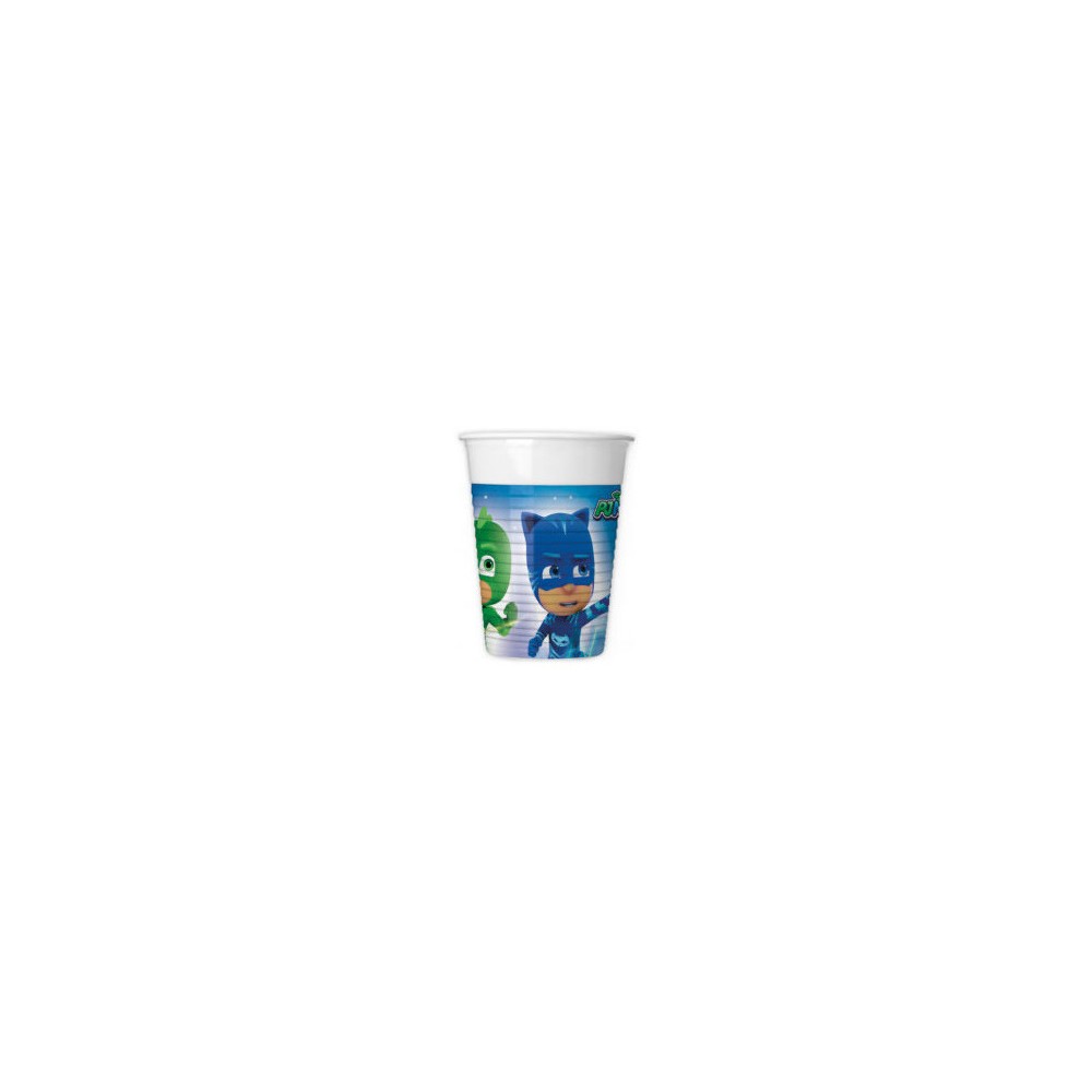 PJ Masks Trio plastic cup set of 8 200 ml