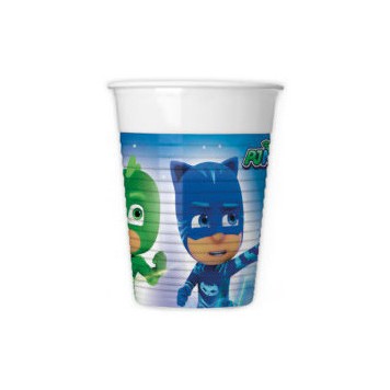 PJ Masks Trio plastic cup set of 8 200 ml