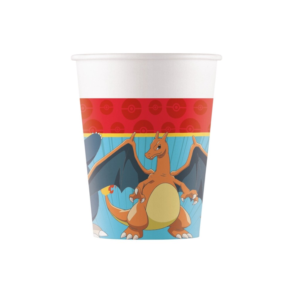 Pokémon Next Generation paper cup 8 pieces 200 ml