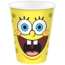 SpongeBob Laugh paper cup 8 pcs 250 ml