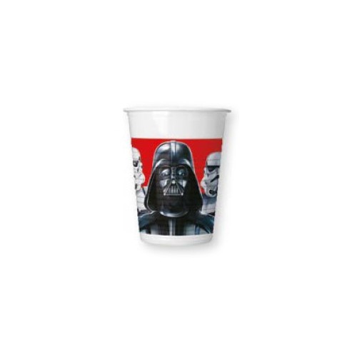Star Wars Galaxy plastic cup set of 8, 200 ml