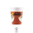 Star Wars The Mandalorian paper cup 8 pcs 200 ml FSC