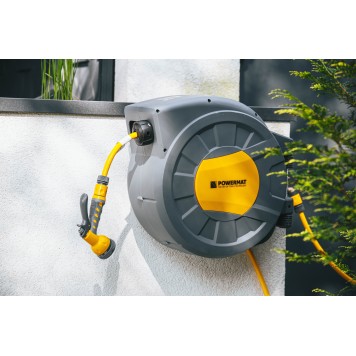 AUTOMATYCZNY BĘBEN ZWIJACZ NA WĄŻ OGRODOWY PM-ABNW-35M