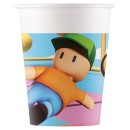 Stumble Guys Chaos Runner paper cup 8 pcs 200 ml FSC