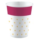 Love Everyday paper cup 8 pcs 250 ml