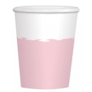 Colour Rose Gold paper cup 8 pcs 250 ml