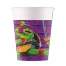 Teenage Mutant Ninja Turtles Purple paper cup 8 pcs 200 ml FSC