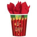 Party Boom TNT paper cup 8 pcs 250 ml