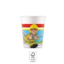 Fireman Rescue paper cup 8 pcs 200 ml FSC