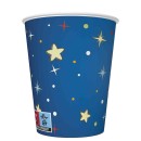 Space Rockets&Aliens paper cup 8 pcs 250 ml