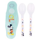 Disney Mickey  baby travel cutlery set