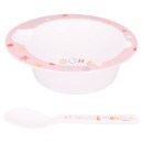 Disney Minnie  baby micro deep plate + spoon set