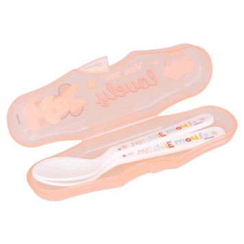 Disney Minnie  baby travel cutlery set