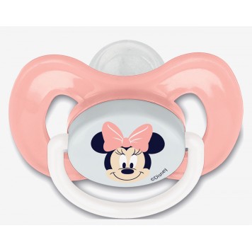 Disney Minnie  reversible baby pacifier with case