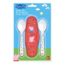 Peppa Pig baby travel cutlery set