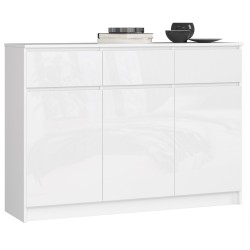 KOMODA K140 3D 3SZ CLP BIAŁY POŁYSK