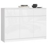 KOMODA K140 3D 3SZ CLP BIAŁY POŁYSK