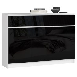 KOMODA K140 3D 3SZ CLP CZARNY POŁYSK