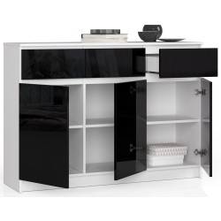 KOMODA K140 3D 3SZ CLP CZARNY POŁYSK