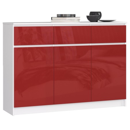 KOMODA K140 3D 3SZ CLP CZERWONY POŁYSK