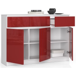 KOMODA K140 3D 3SZ CLP CZERWONY POŁYSK