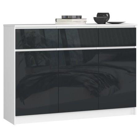 KOMODA K140 3D 3SZ CLP GRAFIT POŁYSK