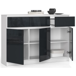 KOMODA K140 3D 3SZ CLP GRAFIT POŁYSK