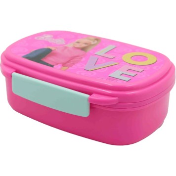 Barbie Love sandwich box + cutlery set